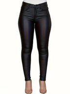 Sophie | Jeans Skinny de Cintura Alta com Detalhes Elegantes