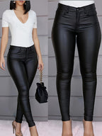 Sophie | Jeans Skinny de Cintura Alta com Detalhes Elegantes