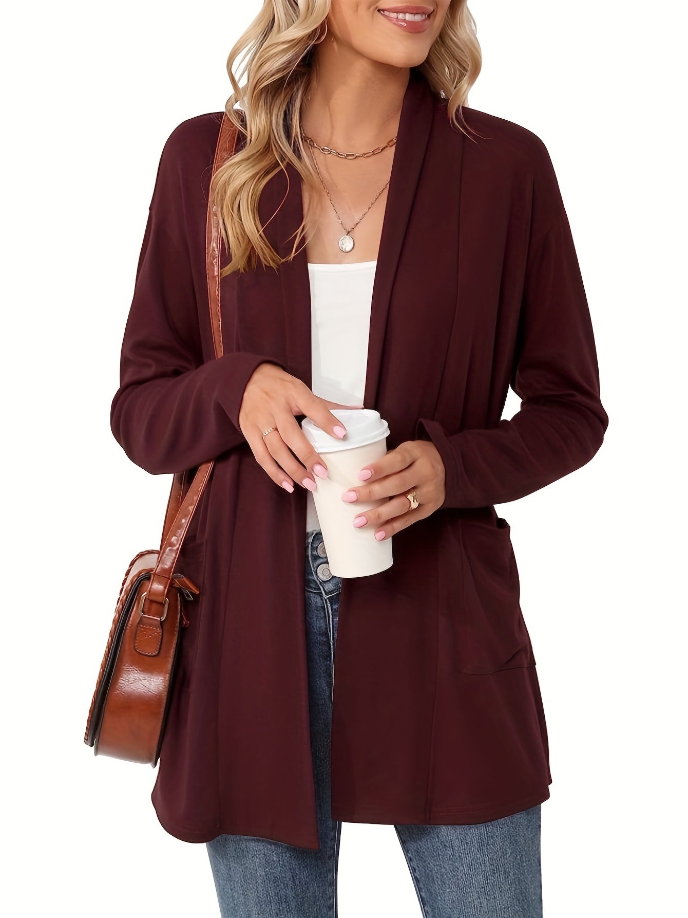 Sophie | Cardigan Confortável e Grosso com Mangas Longas e Abertura Frontal