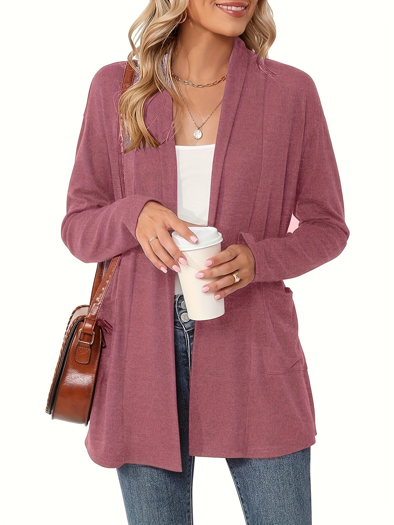 Sophie | Cardigan Confortável e Grosso com Mangas Longas e Abertura Frontal