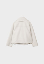 Zoe | Blazer Chic de Dupla Abotoadura Curto