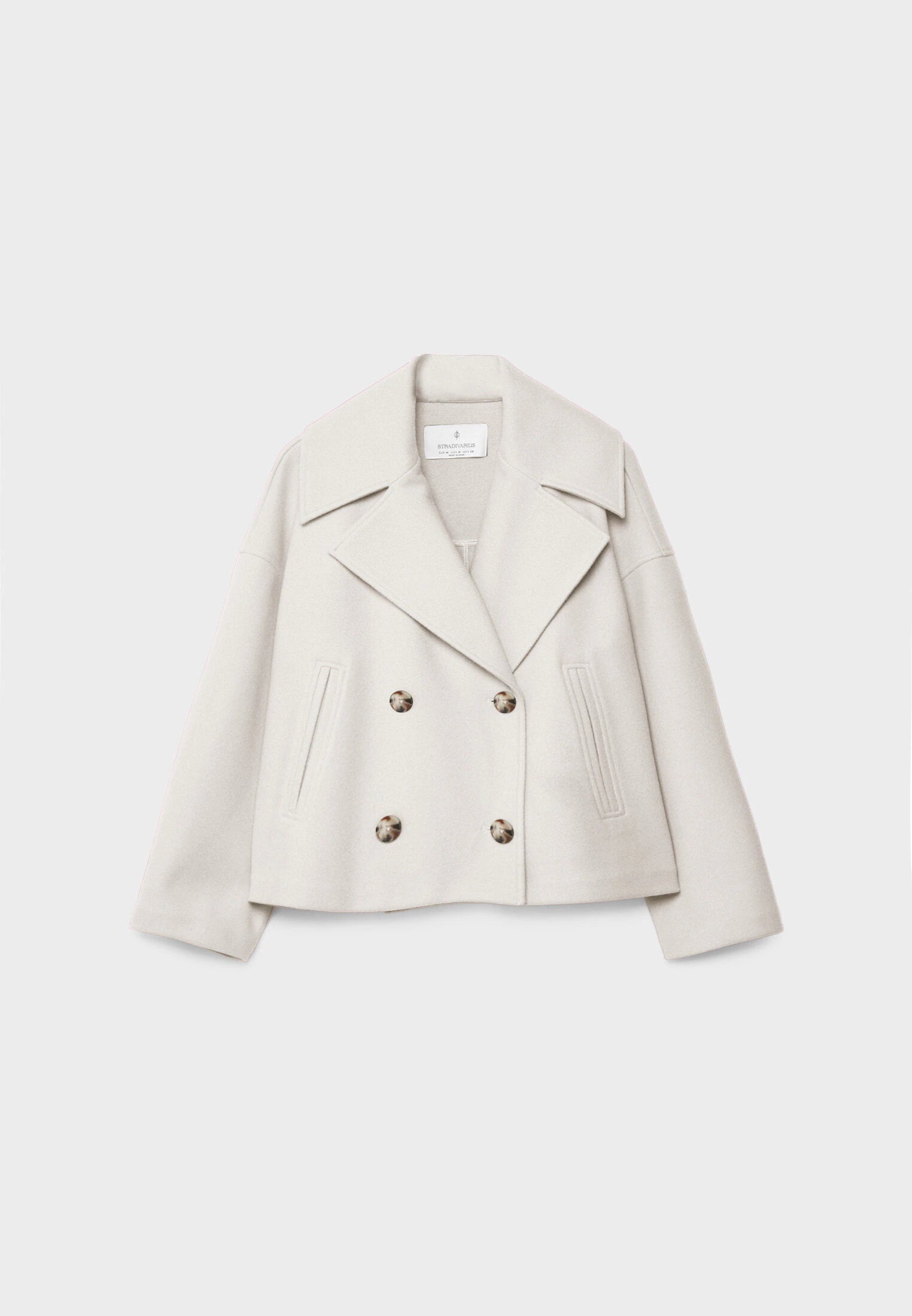 Zoe | Blazer Chic de Dupla Abotoadura Curto