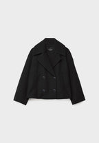 Zoe | Blazer Chic de Dupla Abotoadura Curto