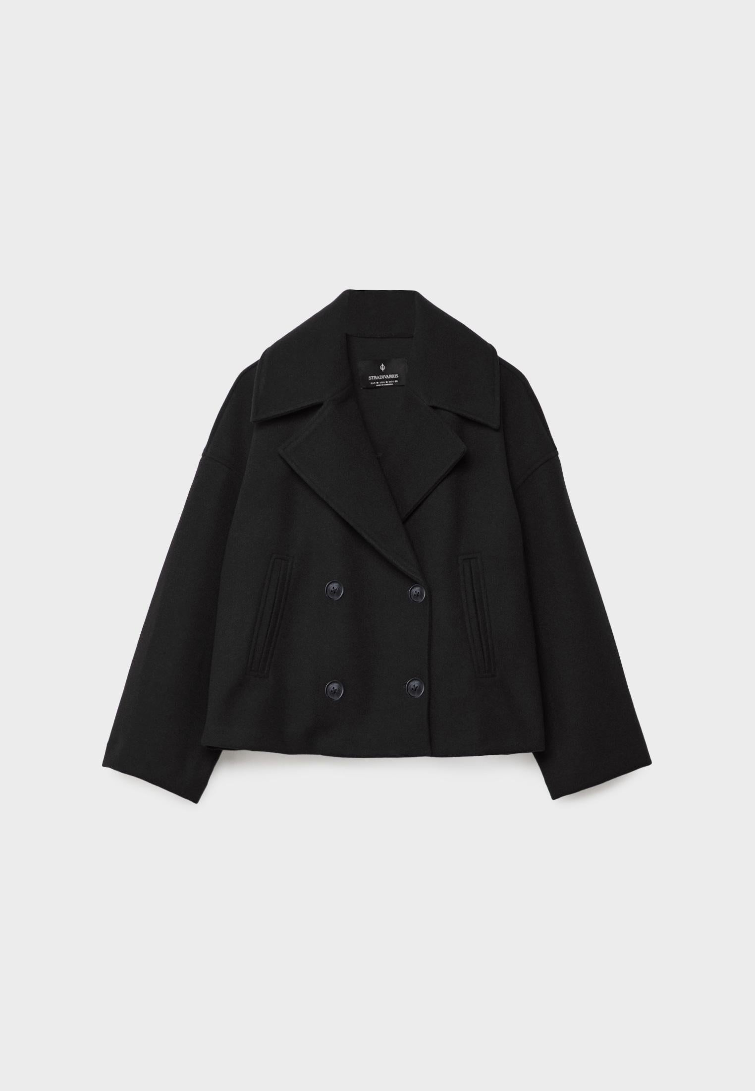 Zoe | Blazer Chic de Dupla Abotoadura Curto