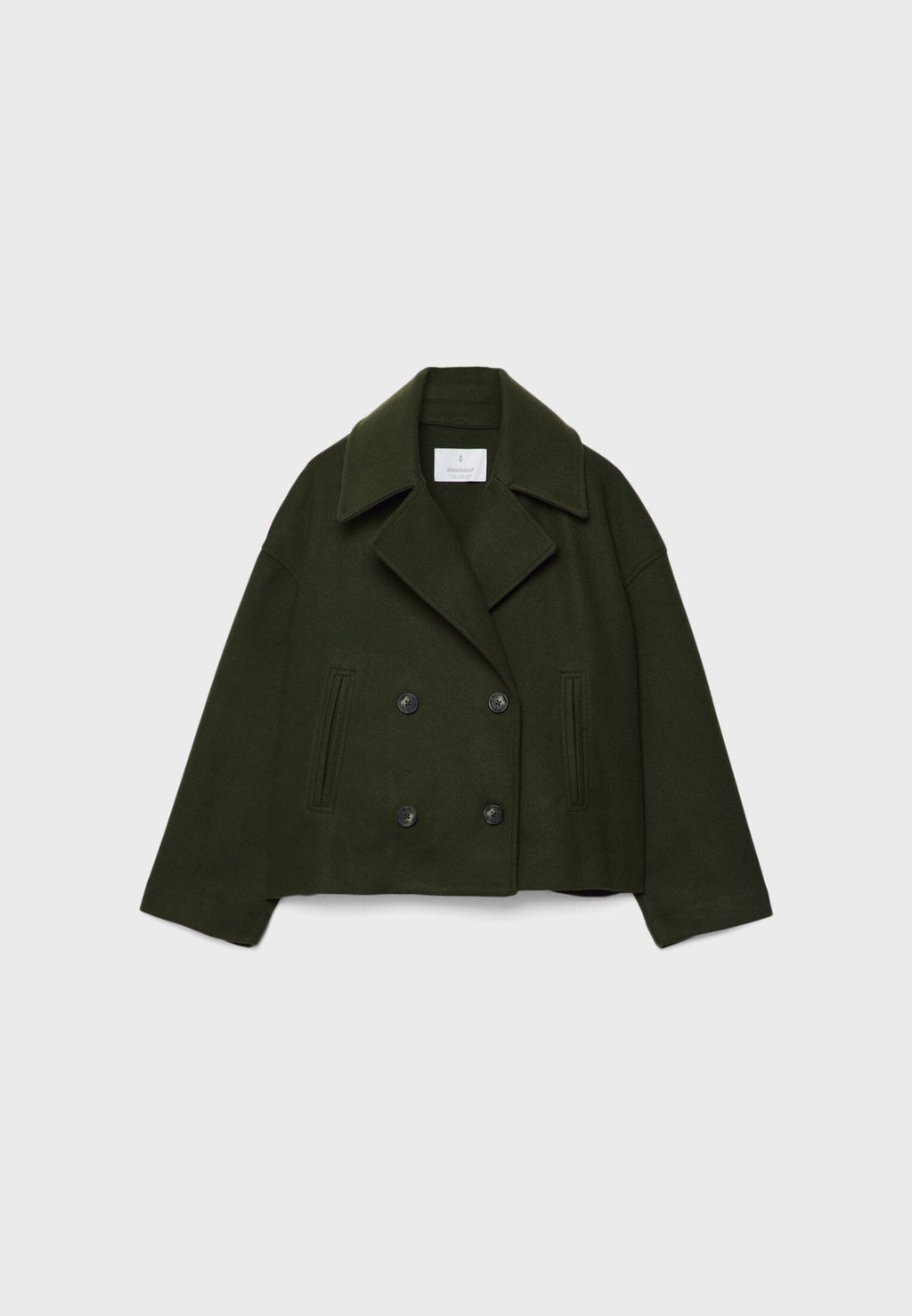 Zoe | Blazer Chic de Dupla Abotoadura Curto