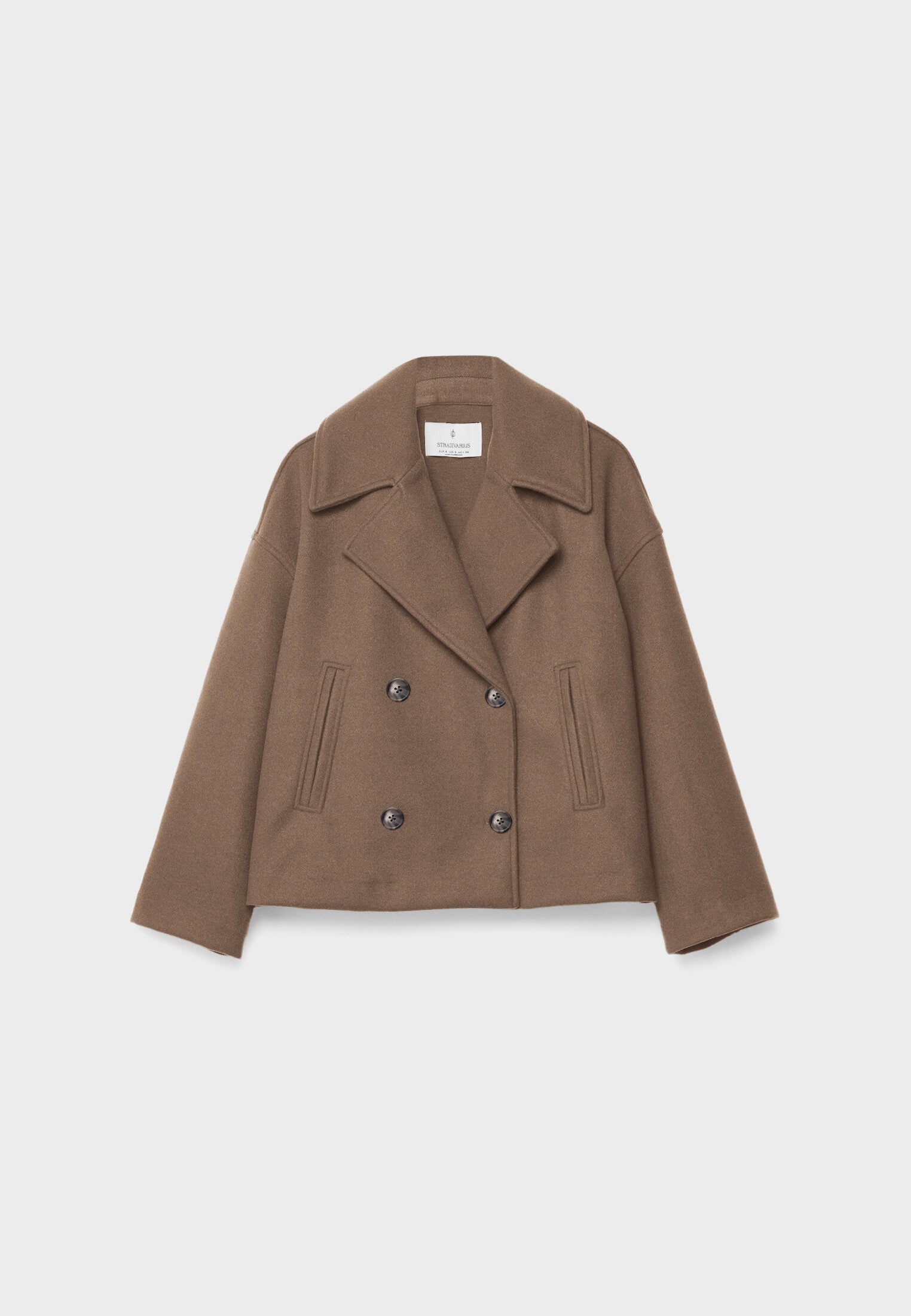 Zoe | Blazer Chic de Dupla Abotoadura Curto